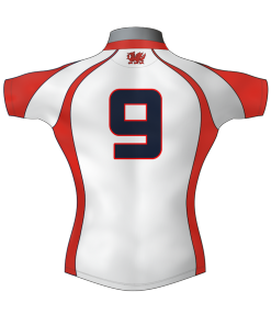 Classic Personalised Rugby Shirt TMS 438 Back - Badger Rugby