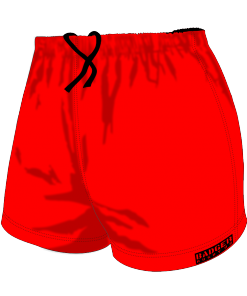 Custom Rugby Short Design 421 Front - Badger Rugby