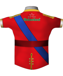 Bespoke Military Rugby Tour Shirt TRS 678 Back - Badger Rugby