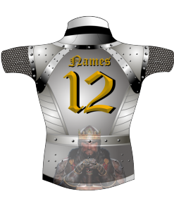 Bespoke Military Rugby Tour Shirt TRS 679 Back - Badger Rugby