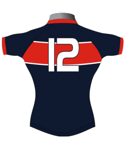 Classic Bespoke Rugby League Shirt TMS 405 Back - Badger Rugby