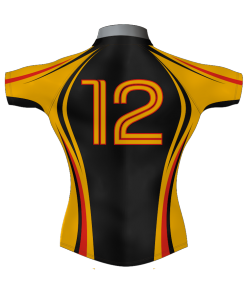 Classic Bespoke Rugby Shirt TMS 409 Back - Badger Rugby