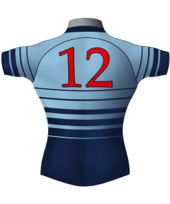 Classic Custom Rugby League Shirt TMS 462 Back - Badger Rugby