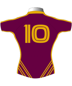 Classic Personalised Rugby League Shirt TMS 426 Back - Badger Rugby