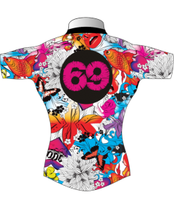 Colourful Bespoke Rugby Tour Shirt TRS 580 Back - Badger Rugby