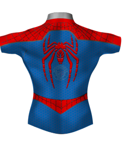 Custom Superhero Rugby Tour Shirt TRS 674 Back - Badger Rugby