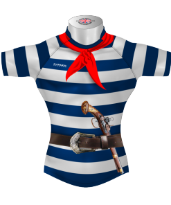 Funny Bespoke Rugby Tour Shirt TRS 409 Front - Badger Rugby