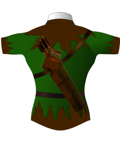 Funny Personalised Rugby Tour Shirt TRS 583 Back - Badger Rugby