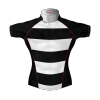 Hooped Custom Rugby Shirt TMS 415 Front - Badger Rugby