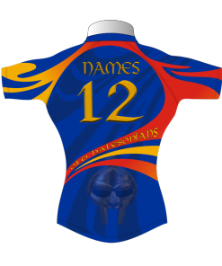 Novelty Bespoke Rugby Tour Shirt TRS 503 Back - Badger Rugby