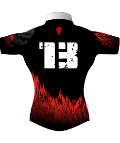 Novelty Bespoke Rugby Tour Shirt TRS 551 Back - Badger Rugby