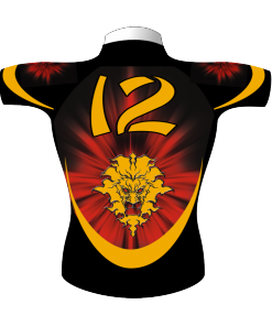 Novelty Custom Rugby Tour Shirt TRS 539 Back - Badger Rugby