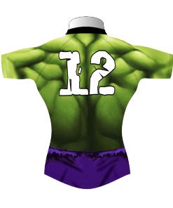 Novelty Custom Rugby Tour Shirt TRS 593 Back - Badger Rugby