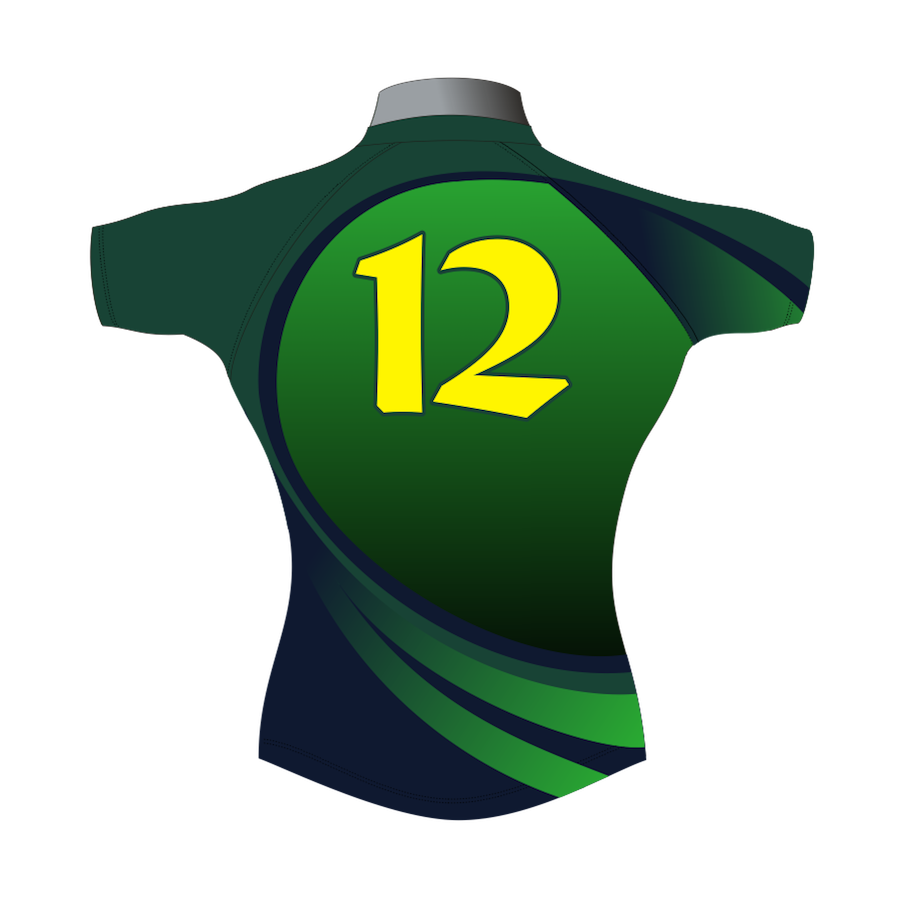 Stylish Bespoke Rugby Shirt TMS 411 Back - Badger Rugby Stylish Bespoke Rugby Shirt TMS 411 Back - Badger Rugby