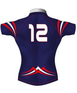 Stylish Bespoke Rugby Shirt TMS 630 Front - Badger Rugby