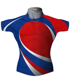 Stylish Custom Rugby Shirt TMS 468 Front - Badger Rugby