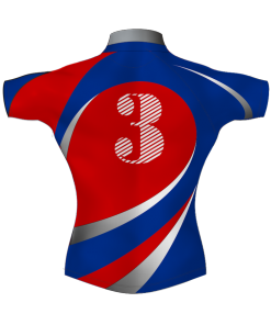 Stylish Custom Rugby Shirt TMS 469 Back - Badger Rugby