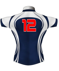 Stylish Custom Rugby Shirt TMS 637 Back - Badger Rugby