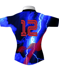 Unusual Bespoke Rugby Tour Shirt TRS 427 Back - Badger Rugby