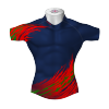 Unusual Bespoke Rugby Tour Shirt TRS 595 Front - Badger Rugby