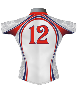 Unusual Custom Rugby Shirt TMS 416 Back - Badger Rugby