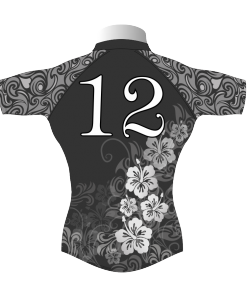 Unusual Custom Rugby Tour Shirt TRS 400 Back - Badger Rugby
