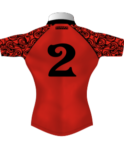 Unusual Custom Rugby Tour Shirt TRS 408 Back - Badger Rugby