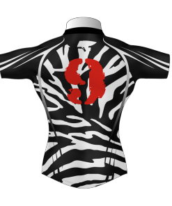 Unusual Personalised Rugby Tour Shirt TRS 581 Back - Badger Rugby