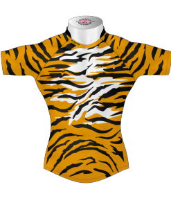Unusual Personalised Rugby Tour Shirt TRS 594 Front - Badger Rugby