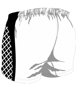 Custom, Bespoke Rugby Short Design 259 Back - Badger Rugby