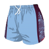 Custom, Bespoke Rugby Short Design 268 Front - Badger Rugby