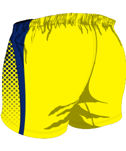 Custom, Bespoke Rugby Short Design 278 Back - Badger Rugby