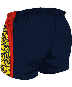 Custom, Bespoke Rugby Short Design 283 Back - Badger Rugby
