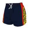 Custom, Bespoke Rugby Short Design 283 Front - Badger Rugby