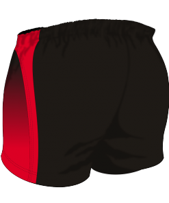 Custom, Bespoke Rugby Short Design 284 Back - Badger Rugby