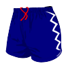 Custom, Bespoke Rugby Short Design 406 Front- Badger Rugby