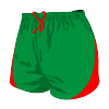 Custom, Bespoke Rugby Short Design 407 Front - Badger Rugby