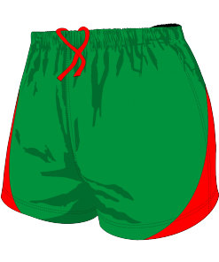 Custom, Bespoke Rugby Short Design 407 Front - Badger Rugby
