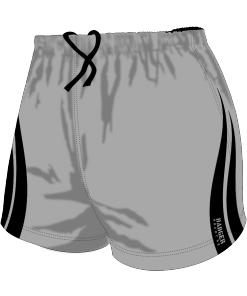 Custom, Bespoke Rugby Short Design 417 Front - Badger Rugby