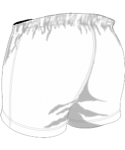Custom, Bespoke Rugby Short Design 423 Back - Badger Rugby