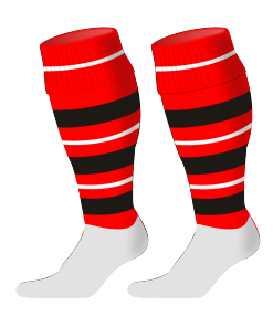 Custom, Bespoke Rugby Sock Design 239 - Badger Rugby