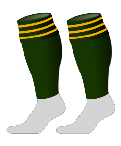 Custom, Bespoke Rugby Sock Design 241 - Badger Rugby