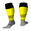 Custom, Bespoke Rugby Sock Design 512 - Badger Rugby