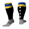 Custom, Bespoke Rugby Sock Design 520 - Badger Rugby
