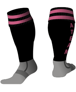 Custom, Bespoke Rugby Sock Design 524 - Badger Rugby