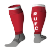 Custom, Bespoke Rugby Sock Design 531 - Badger Rugby