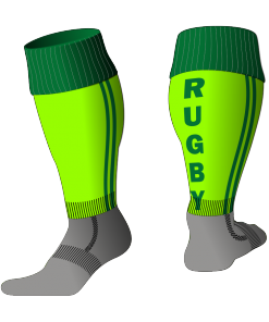 Custom, Bespoke Rugby Sock Design 533 - Badger Rugby